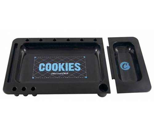 Cookies Rolling Tray Δίσκος Πλαστικός Μαύρο (31x17cm) - Τιμή: 12,80€