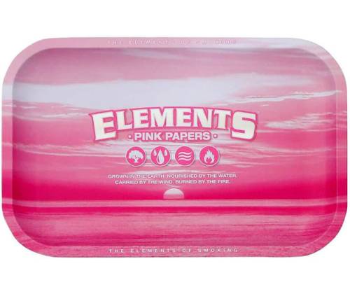 Elements Rolling Tray Δίσκος Pink Small (17x27cm) - Τιμή: 7,50€