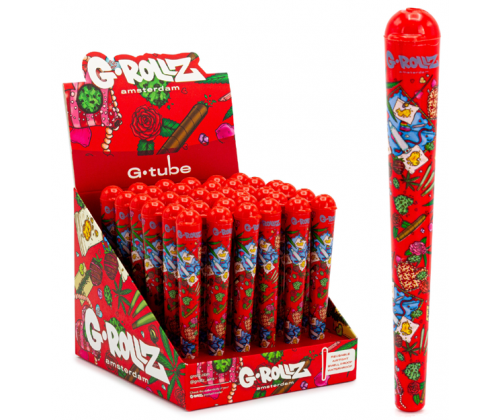 G-Tube Κύλινδρος Αποθήκευσης Πλαστικός Red 11.5cm - Τιμή: 1,80€