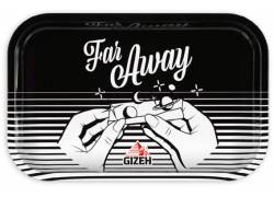 Gizeh Rolling Tray Δίσκος Μαύρο - Small (17x27cm)