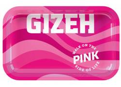 Gizeh Rolling Tray Δίσκος Ροζ - Small (17x27cm)