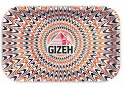 Gizeh Rolling Tray Δίσκος «Trippy» White Red - Small (27x17cm)
