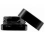 Γυάλινο Βάζο Smellproof Jar 5ml Squared Black - Κλείνει Αεροστεγώς - Τιμή: 1,60€