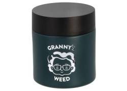 Γυάλινο Βάζο Granny's Smellproof Jar 120ml (4oz) με Γυαλί UV - Κλείνει Αεροστεγώς (Πράσινο)