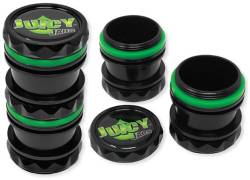 Δοχείο Αποθήκευσης Juicy Smell Proof Μαύρο-Πράσινο - 3 parts (120x60mm)