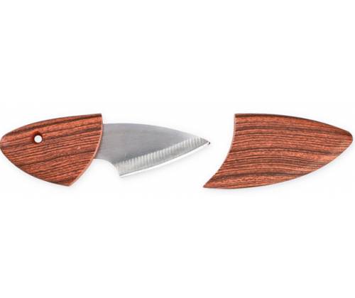 Μαχαίρι Μίνι Κοπής Καπνού Hash Knife με Ξύλινη Θήκη - 10.5cm - Τιμή: 4,10€