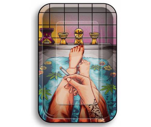 Rolling Tray Δίσκος «420 Bath» - 16x27cm - Τιμή: 10,90€
