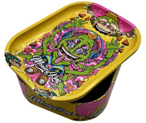 Monkey King Metal Storage Box 18x14x4.5cm - Alien Edition - Price: 10,00€
