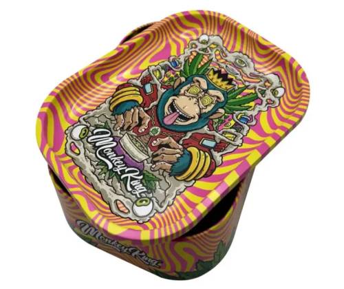 Μεταλλικό Κουτί Αποθήκευσης Monkey King 18x14x4.5cm - Gorilla Edition - Τιμή: 10,00€