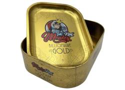 Monkey King Metal Storage Box 18x14x4.5cm - Billionaire Gold Edition