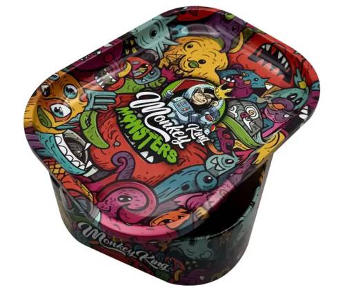 Μεταλλικό Κουτί Αποθήκευσης Monkey King 18x14x4.5cm - Monkey Edition - Τιμή: 10,00€