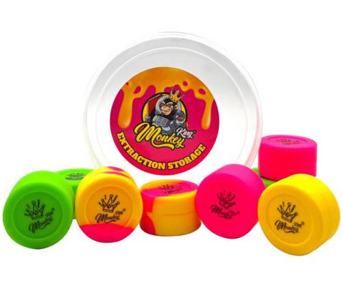 Monkey King Θήκη Σιλικόνης Oil Jar - 5ml - Τιμή: 1,90€