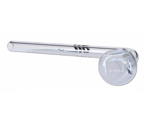 Πιπάκι Γυάλινο Oil Pipe BL με Γωνία 90° - Μήκος 17cm - Τιμή: 5,40€