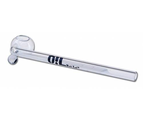 Πιπάκι Γυάλινο Oil Pipe BL με Γωνία 90° - Μήκος 17cm - Τιμή: 5,40€