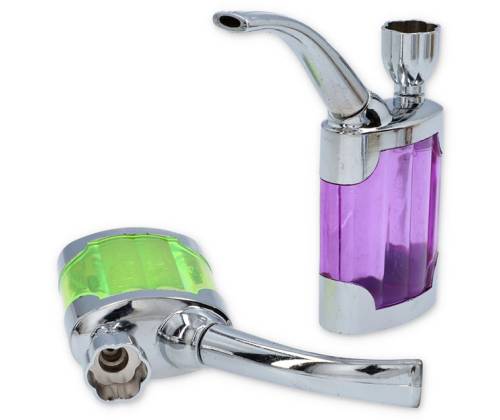 Νερόπιπα Ακρυλική Mini «Chillout» - Διάφορα Χρώματα 10,5cm - Τιμή: 5,60€