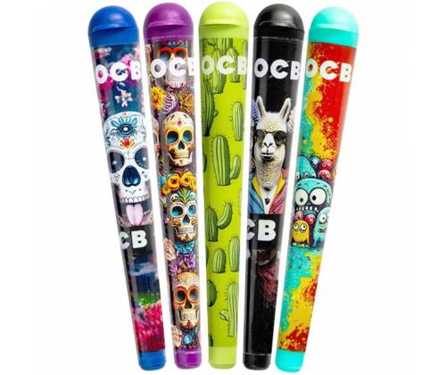 OCB Κύλινδρος Αποθήκευσης Πλαστικός 12cm - Σχέδιο #2 - Τιμή: 0,90€