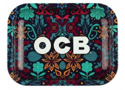 OCB Rolling Tray Δίσκος Aqua με Καπάκι - Mini (19x14cm)