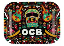 OCB Rolling Tray Δίσκος Red με Καπάκι - Mini (19x14cm)