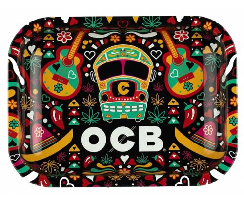 OCB Rolling Tray Δίσκος Red με Καπάκι - Mini (19x14cm) - Τιμή: 7,90€