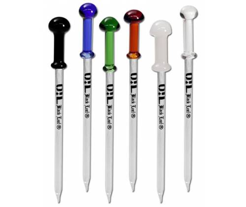 BL Oil Glass Dabber 15cm - Διάφορα Χρώματα - Τιμή: 5,90€