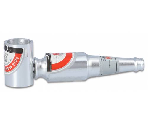 Μεταλλική Πίπα Beer Bottle 8.5cm - Διάφορα Σχέδια - Τιμή: 3,40€