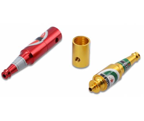 Μεταλλική Πίπα Beer Bottle 8.5cm - Διάφορα Σχέδια - Τιμή: 3,40€