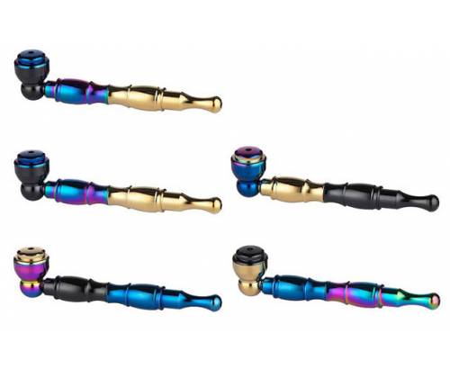 Μεταλλική Πίπα Σχέδιο Multicolor  - 11.5cm - Τιμή: 7,80€
