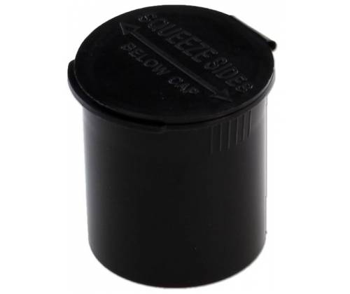 Πλαστικό Δοχείο Αποθήκευσης Squeeze Open - Μαύρο 20ml - Τιμή: 2,20€