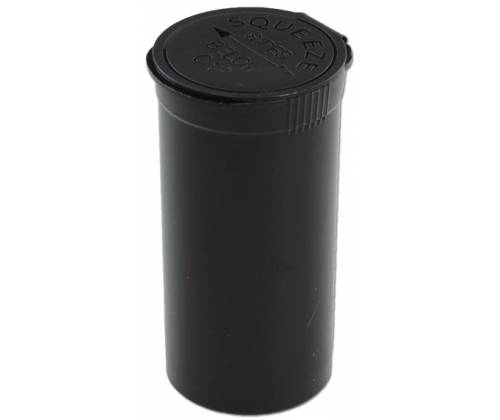 Πλαστικό Δοχείο Αποθήκευσης Squeeze Open - Μαύρο 48ml - Τιμή: 2,40€