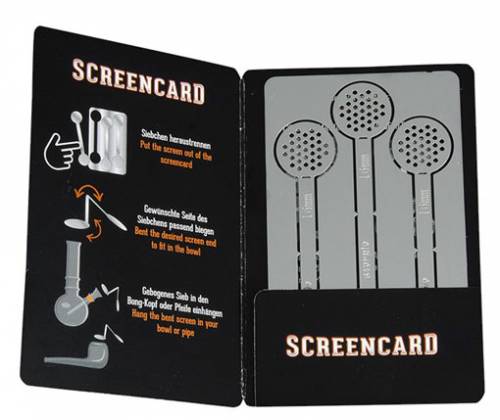 Premium Σίτες Pipe Screens Spoon Card 15mm - 2x3τμχ - Τιμή: 5,90€