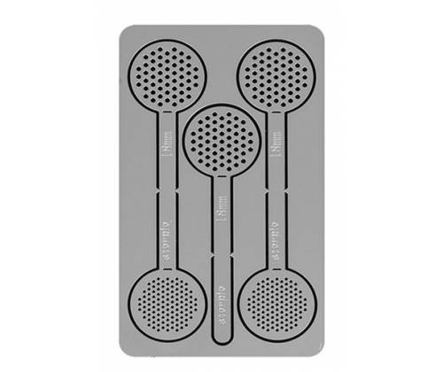 Premium Σίτες Pipe Screens Spoon Card 18mm - 2x3τμχ - Τιμή: 5,90€