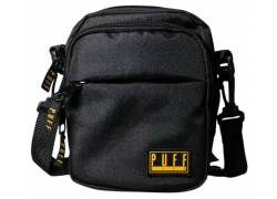 Puff Case Τσάντα Ωμου - Μαύρο (190x140mm)