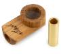 Purize Ξύλινη Πίπα Hemp Καφέ Mini με Αντάπτορα - 5,5cm - Τιμή: 15,50€