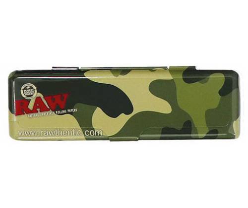 RAW Metal Tin Θήκη για Χαρτάκια KS - Camo - Τιμή: 2,00€