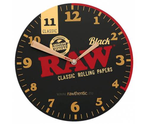 RAW Black Wall Clock - Ρολόι Tοίχου 30cm - Τιμή: 34,50€