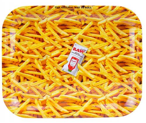 Raw Rolling Tray Δίσκος «French Fries» Medium (27x33cm) - Τιμή: 11,50€