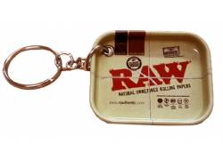 Raw Keychain Miniature Tray Μεταλλικό Μπρελόκ 4.5x3.5cm