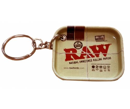 Raw Keychain Miniature Tray Μεταλλικό Μπρελόκ 4.5x3.5cm - Τιμή: 2,50€