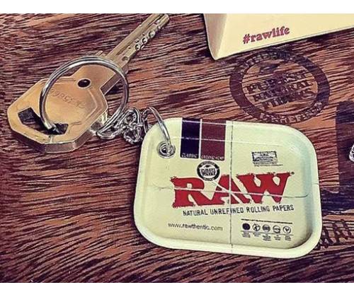 Raw Keychain Miniature Tray Μεταλλικό Μπρελόκ 4.5x3.5cm - Τιμή: 2,50€