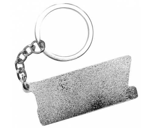 Raw Metal Keychain Μεταλλικό Μπρελόκ 5cm - Τιμή: 2,50€