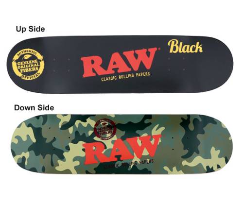 Raw Σανίδα Skateboard - Camo & Black - Τιμή: 99,00€