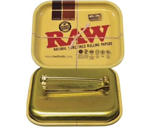 Raw Tiny Miniature Tray Μεταλλικό με Καρφίτσα 4.5x3.5cm - Τιμή: 3,90€