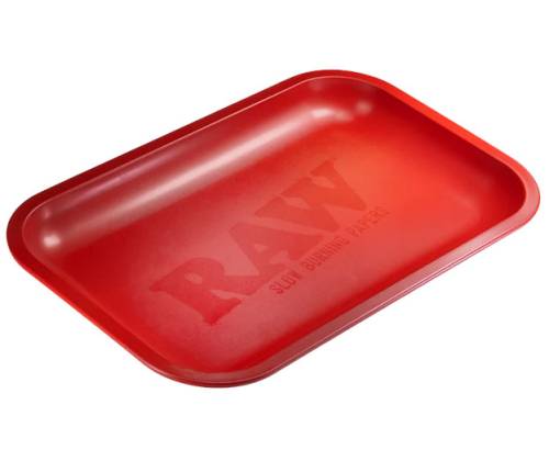RAW Murder’d Rolling Tray Red Matte -  Δίσκος Small (17x27cm) - Τιμή: 8,00€