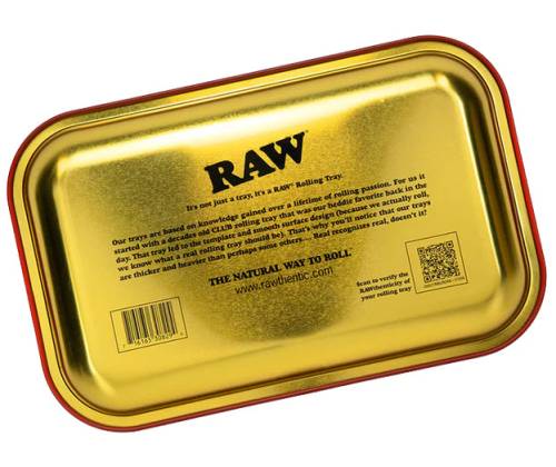 RAW Murder’d Rolling Tray Red Matte -  Δίσκος Small (17x27cm) - Τιμή: 8,00€