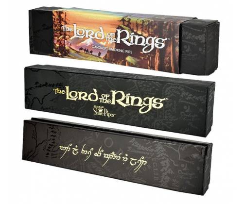 Ξύλινη Πίπα Καφέ 32cm από Ξύλο Κερασιάς - Lord of the Rings (Gandalf) - Τιμή: 64,50€