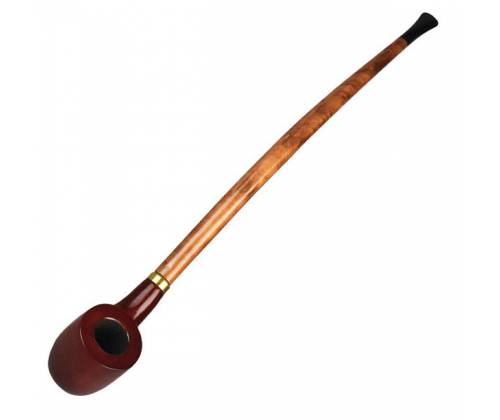 Wooden Pipe Brown 30cm from Cherry Wood - Lord of the Rings (Smaug) -  Price: 64,50€
