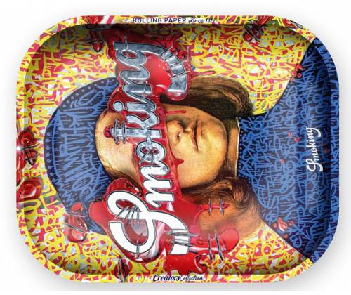 Smoking Rolling Tray Δίσκος Large - Potrait Fans (34x28cm) - Τιμή: 14,90€