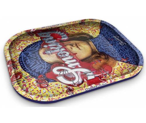 Smoking Rolling Tray Δίσκος Large - Potrait Fans (34x28cm) - Τιμή: 14,90€