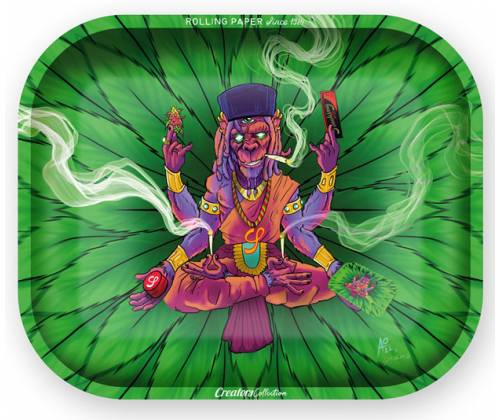 Smoking Rolling Tray Tray Large - Monkey Fans (34x28cm) -  Price: 14,90€
