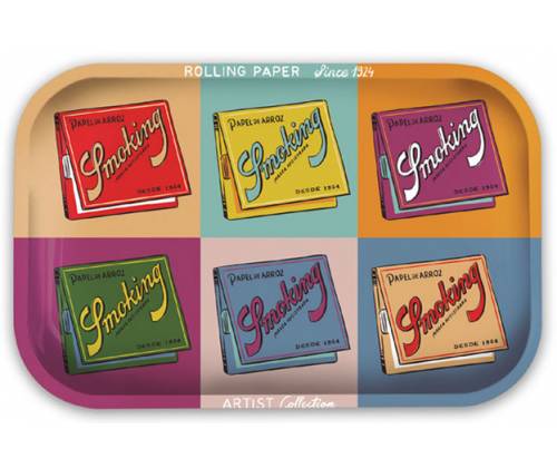 Smoking Rolling Tray Δίσκος Small - Artist Collection 03 (28x18cm) - Τιμή: 9,90€